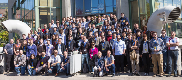 Photo de groupe le 24 avril 2014